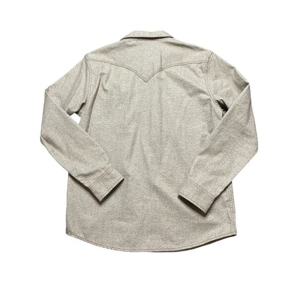 Moonshine Spirit Tan Button Down Western Shirt Size Medium - Picture 2 of 5